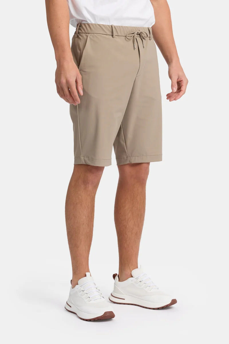 Light Beige Tech Shorts